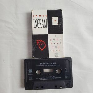 James Ingram – I Don’t Have the Heart Cassette Single (1989)